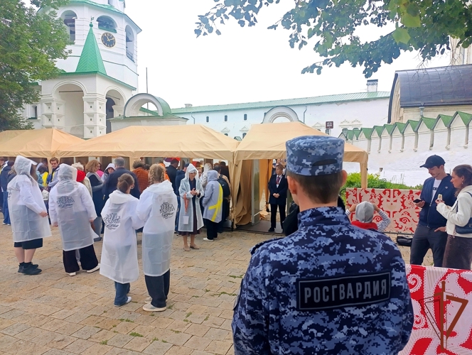 Росгвардейцы обеспечили правопорядок во время летнего фестиваля Дениса Мацуева в Суздале