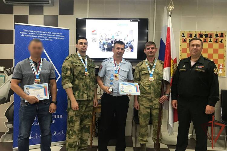 На Урале росгвардейцы завоевали «бронзу» регионального турнира по шахматам