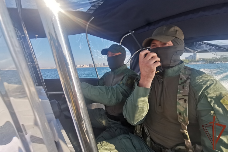 Военнослужащие и сотрудники Росгвардии обеспечили безопасность старта ралли «Шелковый путь – 2025»