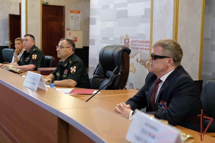 В Центральном округе Росгвардии подвели итоги военно-социальной (социальной) работы