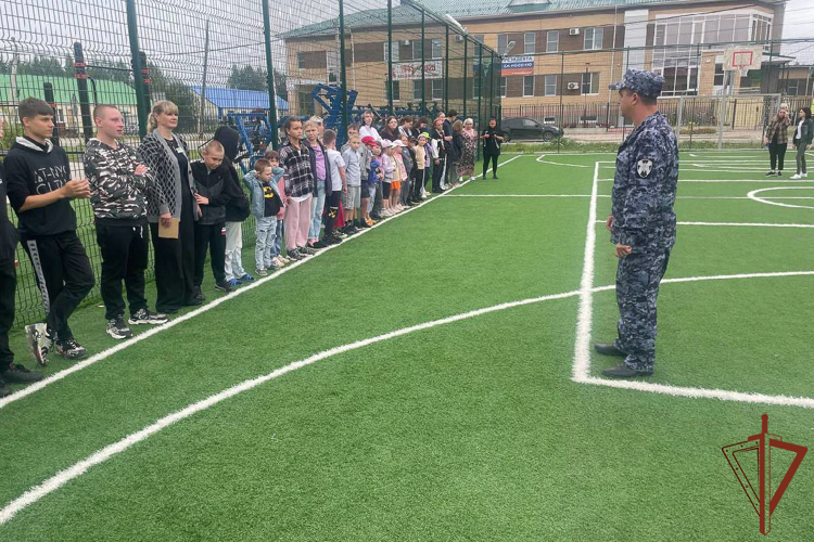 Росгвардейцы провели спортивные мероприятия накануне Дня физкультурника