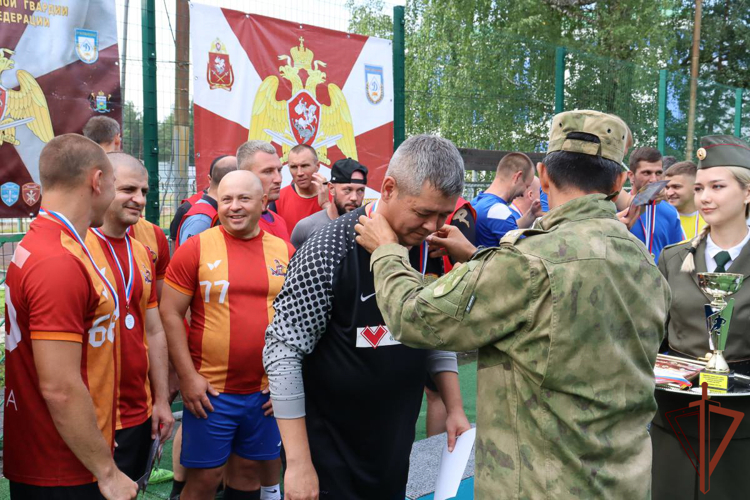 Чемпионат Уральского округа Росгвардии по мини-футболу завершился в Челябинской области