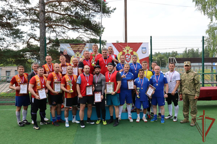 Чемпионат Уральского округа Росгвардии по мини-футболу завершился в Челябинской области