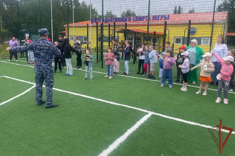 Росгвардейцы провели спортивные мероприятия накануне Дня физкультурника