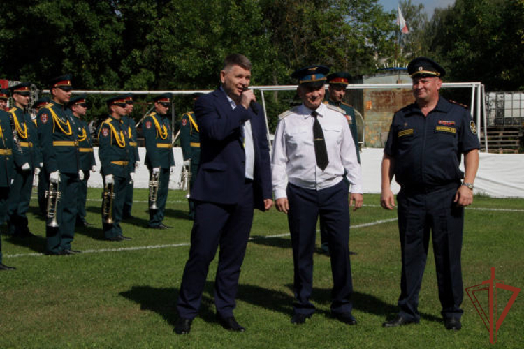 В нижегородском полку авиации Росгвардии прошло праздничное мероприятие, посвященное Дню воздушного флота России
