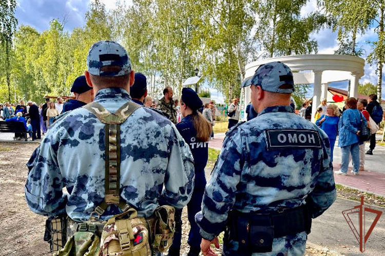 Сотрудники Росгвардии обеспечили безопасность всероссийского историко-культурного фестиваля в Пензенской области