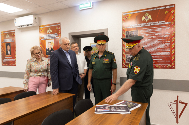 Новый комплекс для подразделений Росгвардии открыли в Крыму