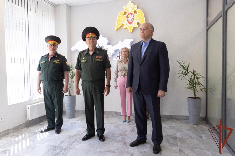 Новый комплекс для подразделений Росгвардии открыли в Крыму