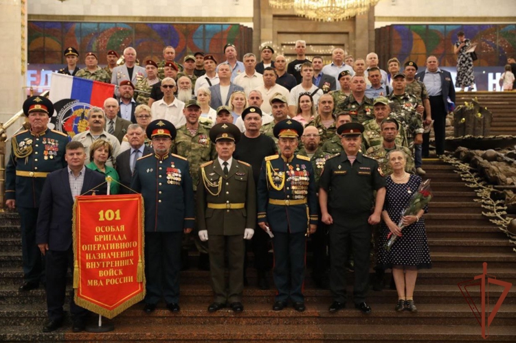 Ветераны 101-й особой бригады оперативного назначения провели мероприятия, посвященные 30-летию соединения