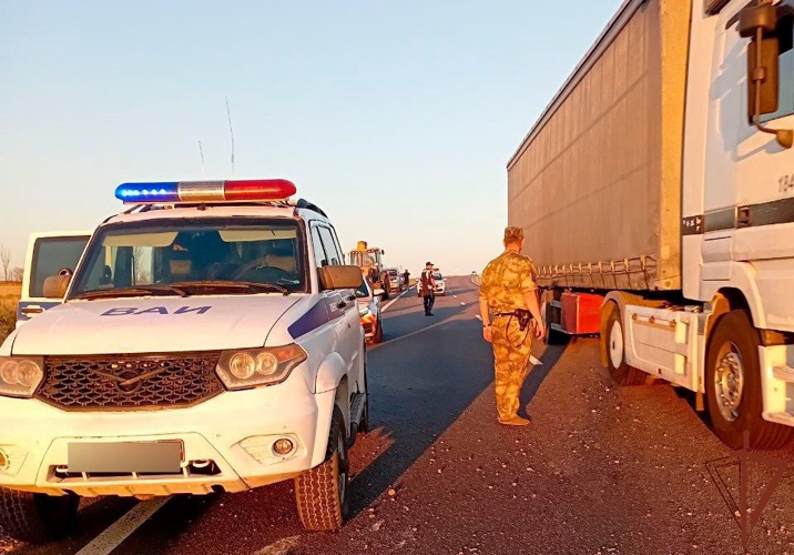 В ДНР инспекторы ВАИ Росгвардии оказали помощь пострадавшей в ДТП (видео)