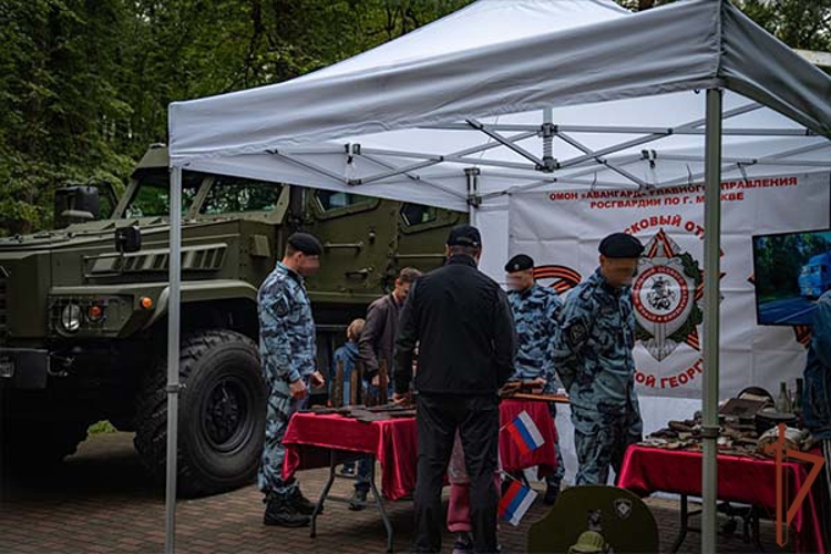 Столичные росгвардейцы приняли участие в фестивале «Россия – Родина моя»