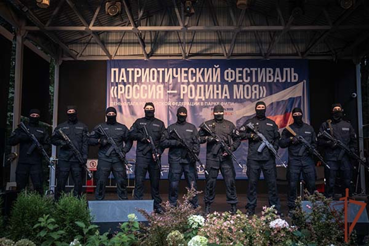 Столичные росгвардейцы приняли участие в фестивале «Россия –  Родина моя»