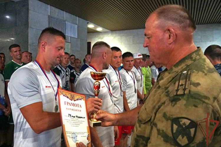 Чемпионат Приволжского ордена Жукова округа Росгвардии по мини-футболу завершился в Ульяновске 