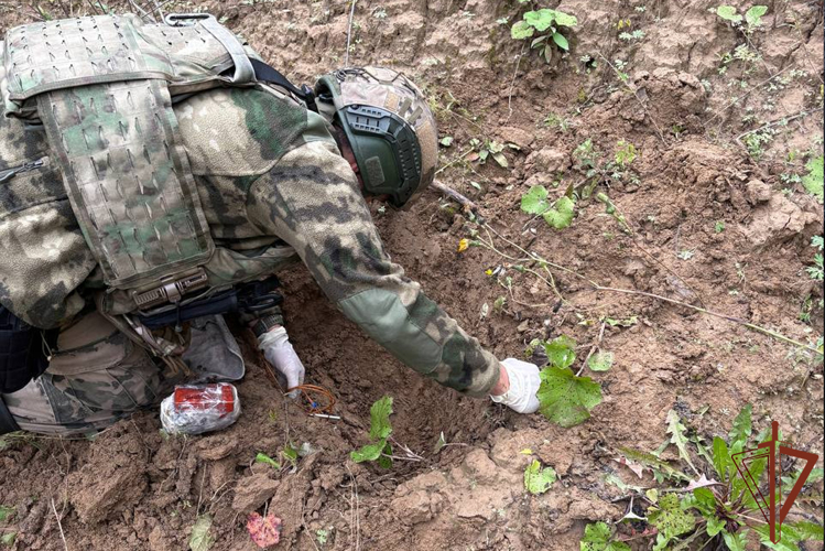 Взрывотехники ОМОН Росгвардии обезвредили взрывоопасный предмет в Кузбассе