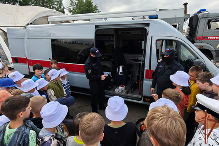  В Москве завершилась ведомственная акция «Каникулы с Росгвардией»