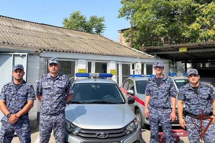 В Дагестане сотрудники Росгвардии предотвратили пожар на охраняемом объекте