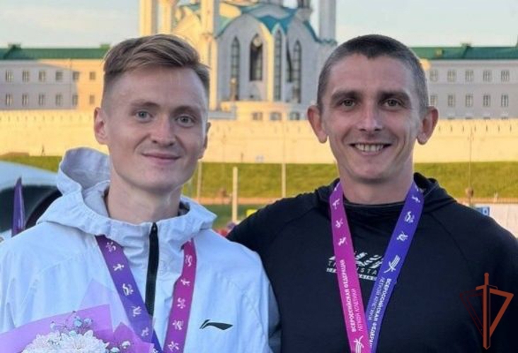 Спортсмены Росгвардии стали призерами чемпионата России по легкой атлетике