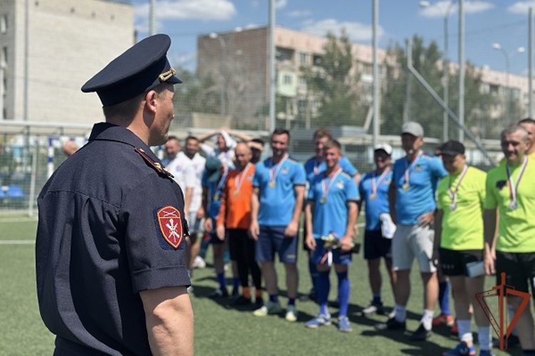 Чемпионат Южного округа Росгвардии по мини-футболу завершился в Астраханской области
