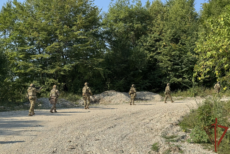 Командно-штабное учения полка Росгвардии завершилось в Чеченской Республике