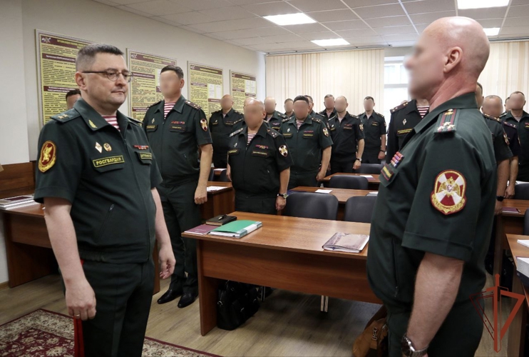 В Росгвардии завершился методический сбор с офицерами органов военно-политической работы