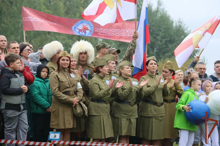 На Урале росгвардейцы приняли участие в военно-патриотических мероприятиях 