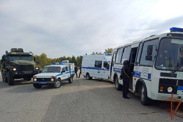 Росгвардия приняла участие в межведомственном антитеррористическом учении в Алтайском крае