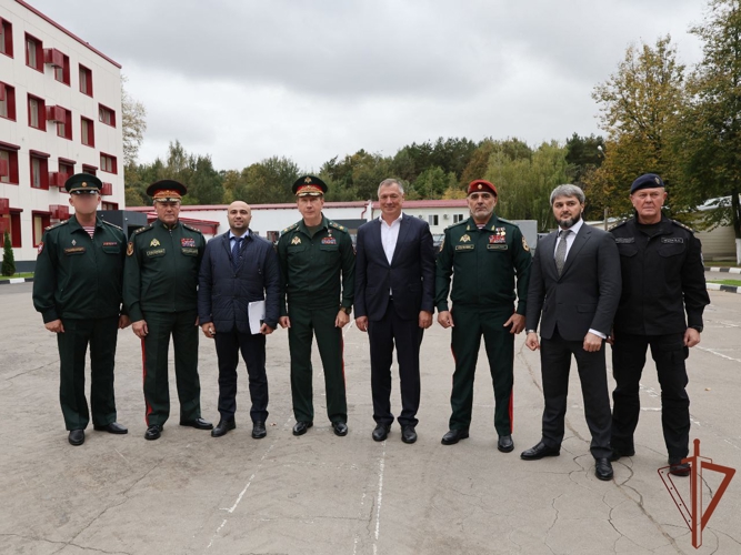 В Москве открыли новый военный городок для подразделения Росгвардии (видео)