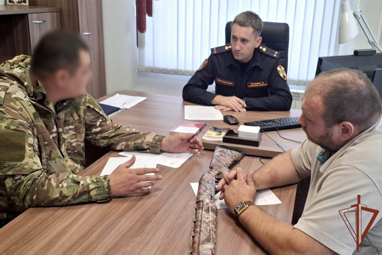 В Тюменской области росгвардейцы передали 200 единиц оружия для нужд СВО