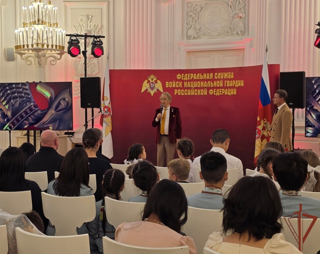Генерал-полковник Олег Плохой провел торжественный приём для многодетных семей военнослужащих и сотрудников Росгвардии (видео)