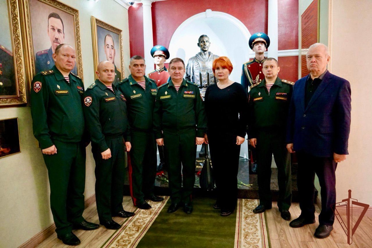 В Центральном округе Росгвардии почтили память Героя России Василия Чубенко (видео)