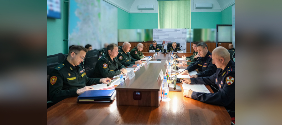 Генерал-полковник Алексей Воробьёв проверил подготовку к Единому дню голосования в Северо-Западном округе Росгвардии
