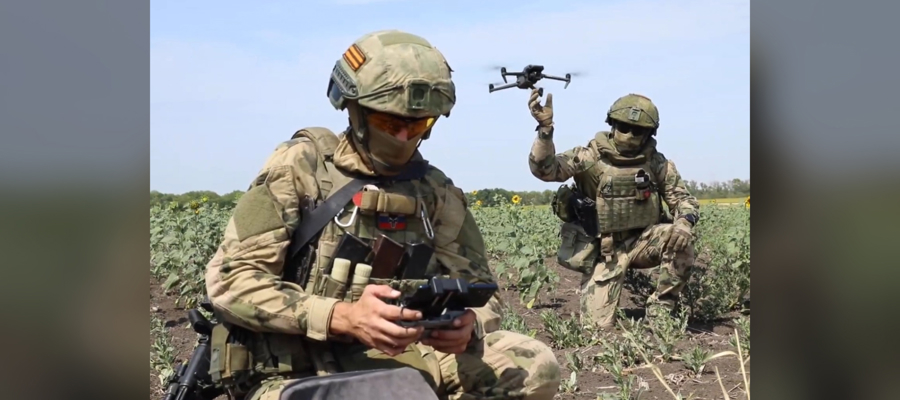 Росгвардейцы в ДНР сбили украинский беспилотник, начинённый поражающими элементами (видео)