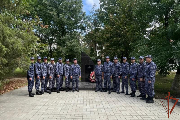 Росгвардейцы продолжают участвовать в акции «На страже памяти» в Кабардино-Балкарии
