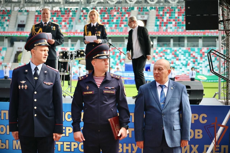 Росгвардейцы приняли участие в XXII республиканском смотре-конкурсе профессионального мастерства сотрудников Департамента охраны МВД Республики Беларусь