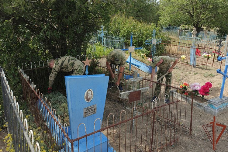 Росгвардейцы восстановили имена героев Великой Отечественной войны