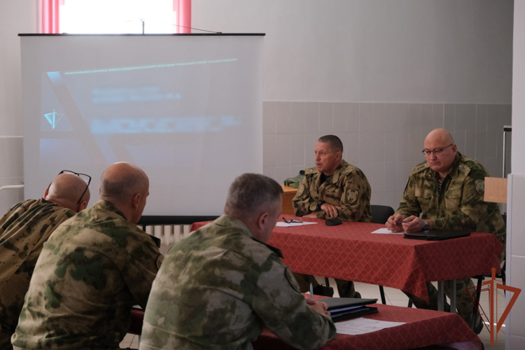 Учебно-методический сбор с лейтенантами завершился в Сибирском округе Росгвардии 