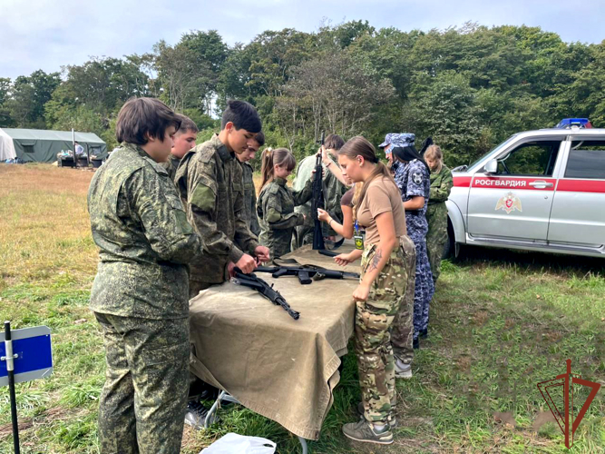 Военно-патриотические мероприятия  с участием представителей Росгвардии прошли на Дальнем Востоке  