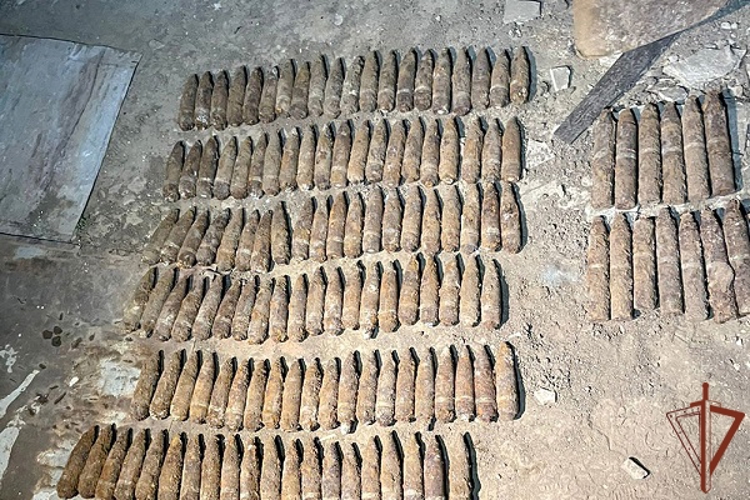 Около 170 снарядов уничтожили взрывотехники Росгвардии в Краснодарском крае