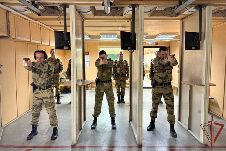 Учебно-методический сбор молодых офицеров прошёл в северском соединении Росгвардии 