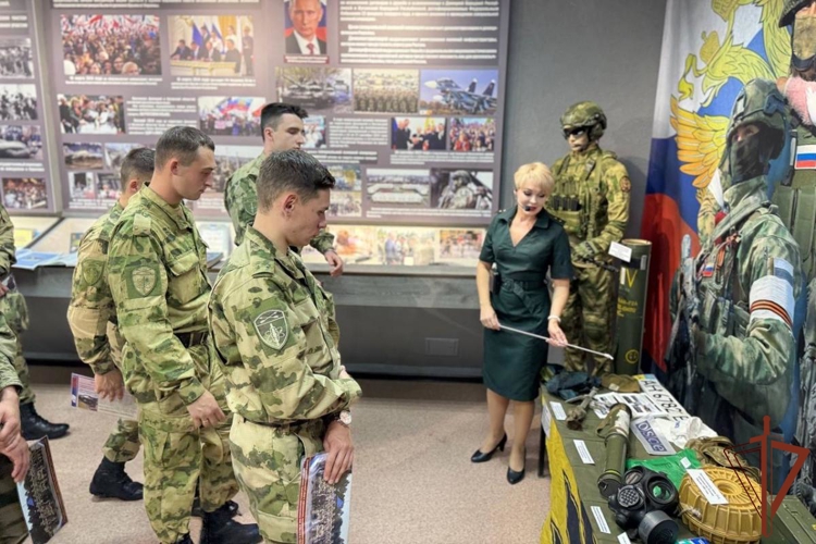 Учебно-методический сбор молодых офицеров прошёл в северском соединении Росгвардии 