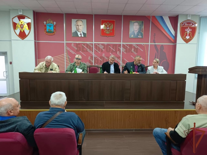 В Центральном округе Росгвардии прошли акции ко Дню пожилых людей