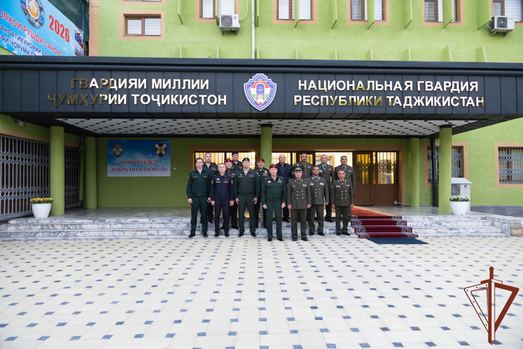 Подписано Соглашение о сотрудничестве между Федеральной службой войск национальной гвардии Российской Федерации и Национальной гвардией Республики Таджикистан