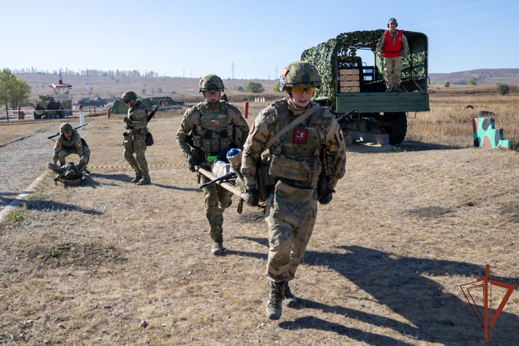 В Саратовском военном ордена Жукова Краснознаменном институте войск национальной гвардии состоялся турнир по пауэртлону (видео)