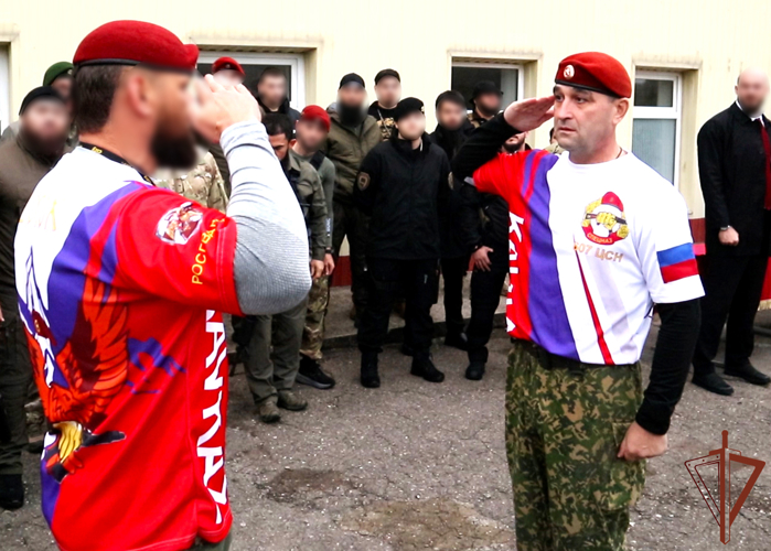 Испытания на право ношения крапового берета прошли в Северо-Кавказском округе Росгвардии