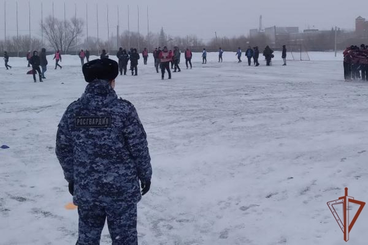 Росгвардия обеспечила правопорядок на массовых спортивных мероприятиях в Омской области 