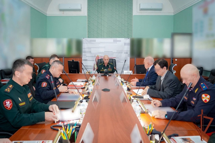 Генерал-полковник Алексей Воробьев принял участие в заседании Военного совета Северо-Западного округа войск национальной гвардии Российской Федерации