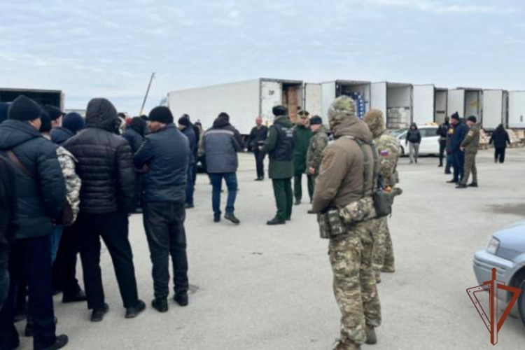 При содействии спецназа Росгвардии в Новосибирской области проведён миграционный рейд