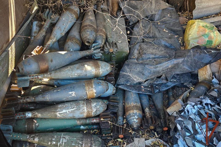 Росгвардейцы в Запорожской и Херсонской областях за месяц уничтожили 55 БПЛА противника и изъяли крупную партию оружия  