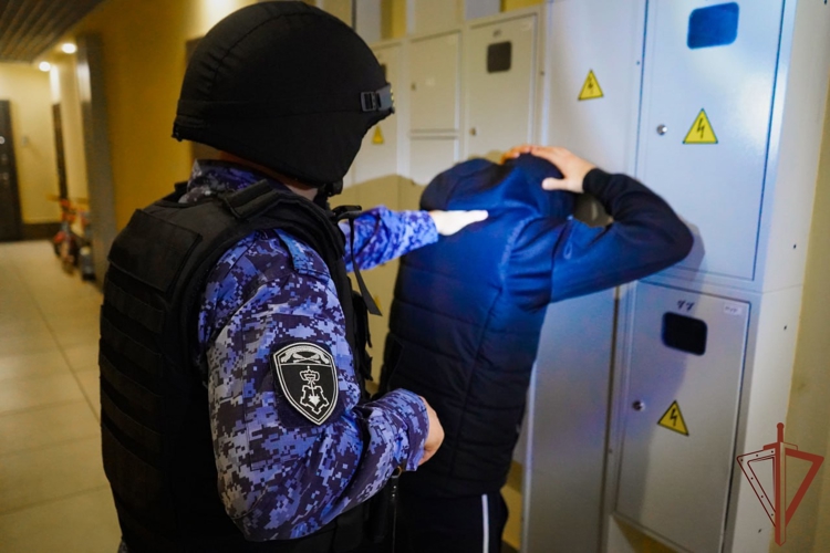 В Подмосковье росгвардейцы отработали тактику действий при проникновении злоумышленников в частные дома и квартиры (видео)