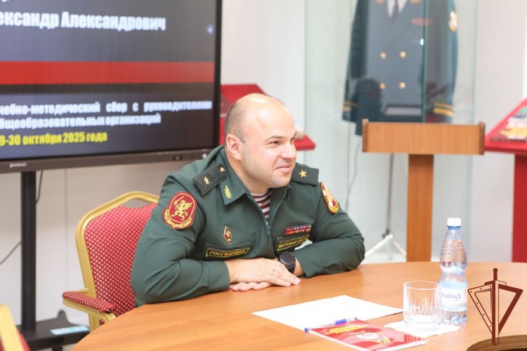 В Росгвардии прошел сбор с руководителями учебных заведений ведомства